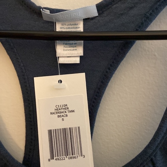 NWT Eberjey Heather Racerback Tank, size S - Picture 6 of 10